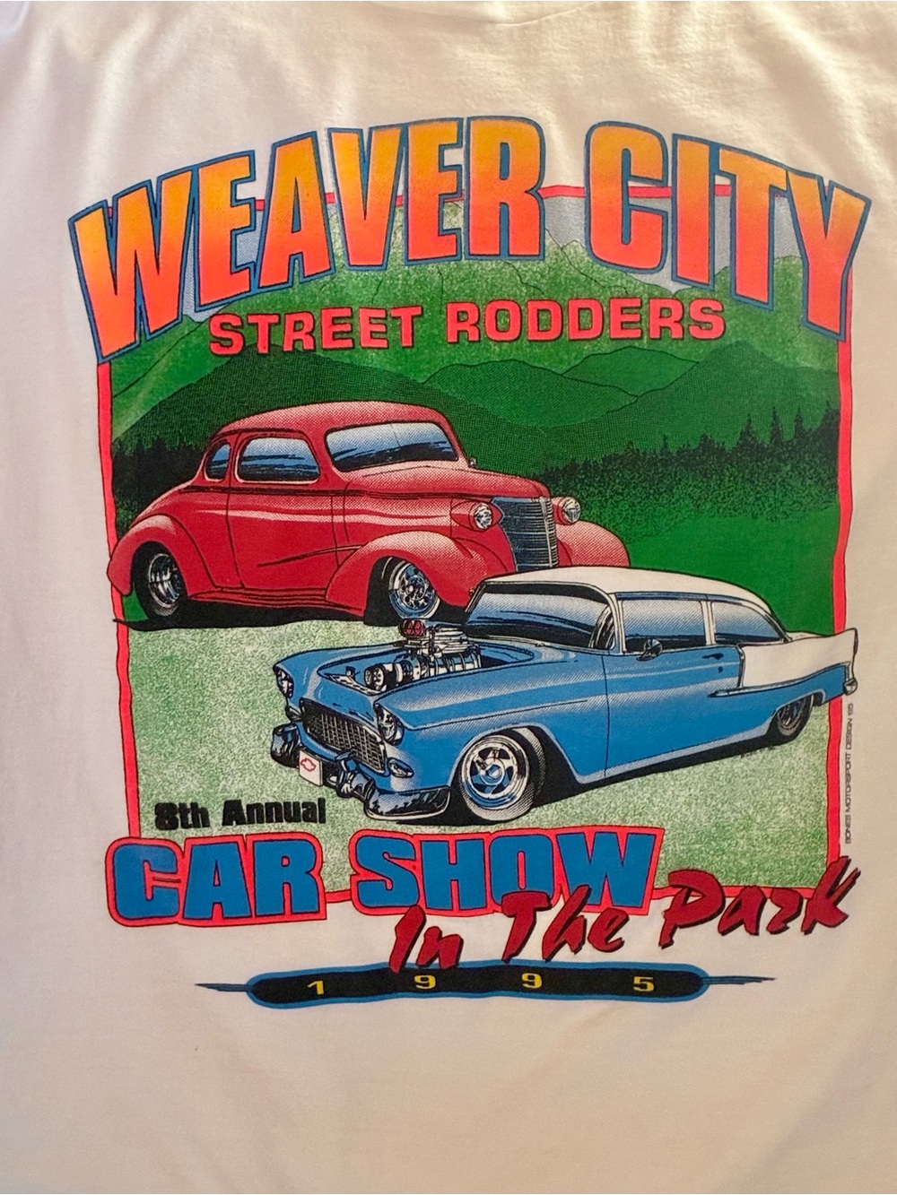 Vintage Men’s Street Rodder’s Car Show T- Shirt L